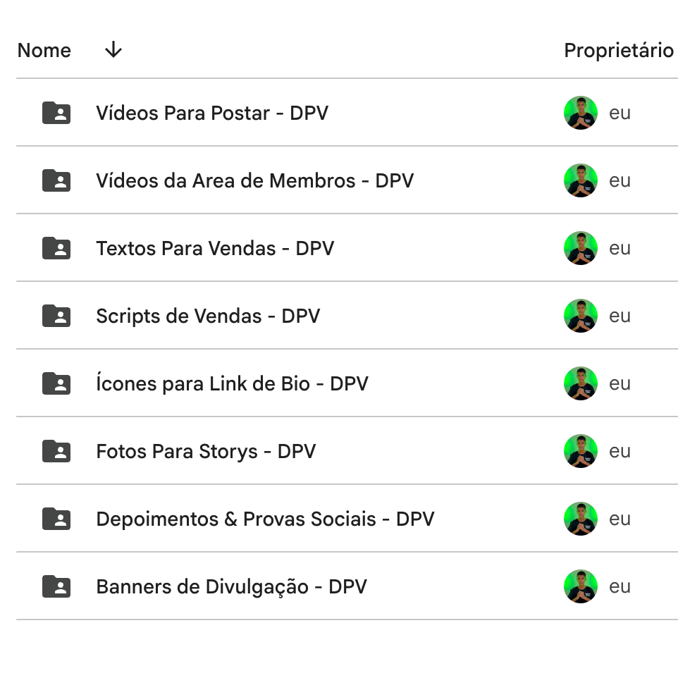 Materiais para Afiliados